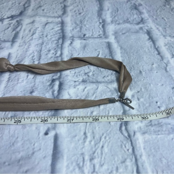 Satin knot tied necklace from Lane Bryant - Picture 3 of 10